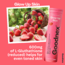 Goodnex Glutathione Effervescent – Skin Radiance, Hydration & Antioxidant Support (Strawberry Flavour, 600mg L-Glutathione)